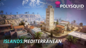 Mediterranean Island Town and Army base download