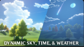 Stylized Dynamic Sky & Weather System download