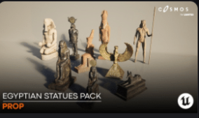 Egyptian Statues Pack download
