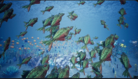 Stylized Small Fishes [Niagara] download