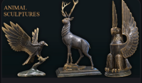 Animal Sculptures download
