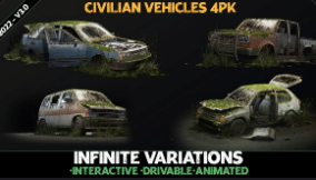 Procedural Vehicles – Four Pack download