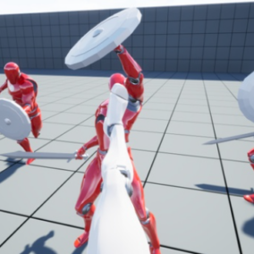 Basic Multiplayer Melee Combat System download
