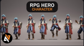 RPG Hero Character download