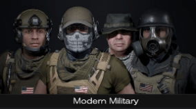 Modern Military Soldier Bundle download