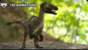Raptor Dinosaur Animated download