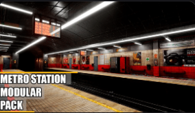 Metro Station Modular Pack download