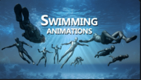 Swimming animation Pack download