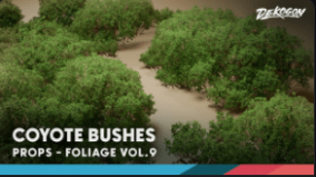 Foliage VOL.9 – Coyote Bushes (Nanite and Low Poly) download