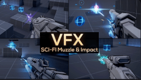 VFX Pack – Stylized FPS Muzzle and Impacts Effects download