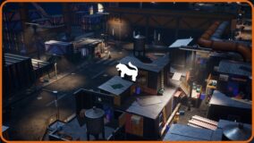 Cyberpunk Port City Environment download