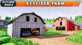 Stylized Farm Village download