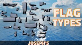 FLAGS Types Cloth Animations (25 Types) download