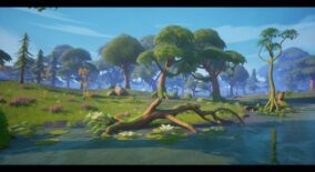 Stylized Swamp Forest download