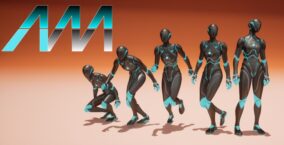Animated Female Locomotion Set download