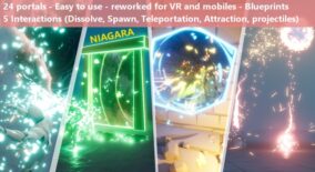 Portals VFX pack (+ interactions) download