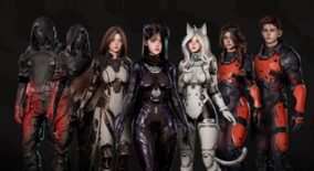 Stellar Sci-Fi Pack: Male and Female Characters download