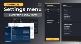 Blueprint Settings Menu – Minimalist themes – By Kekdot download