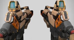 Sci-Fi Assault Rifle 089 download