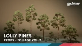 Foliage VOL.2 – Pines (Nanite and Low Poly) download