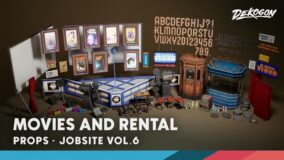 Jobsite VOL.6 – Movies & Rental (Nanite & Low Poly) download