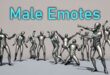 Male Emotes download