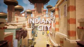 Stylized Indian City download