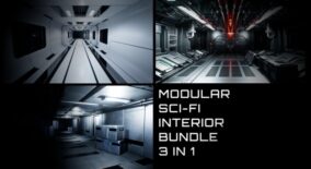Modular Sci-Fi Interior Bundle download