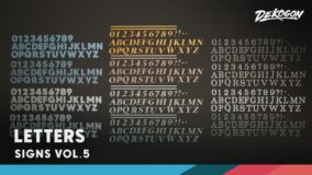 Signage VOL.5 – Letters download