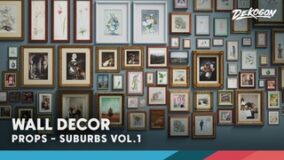 Suburbs VOL.1 – Wall Decor (Nanite and Low Poly) download