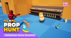 Prop Hunt – Multiplayer Blueprint Game Template – Hide and Seek – By Kekdot download