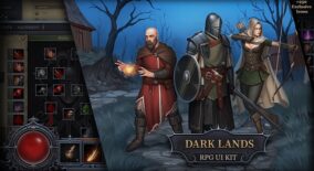 Dark Lands – RPG UI Kit download