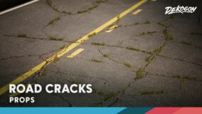 Road Cracks VOL. (Low Poly) download