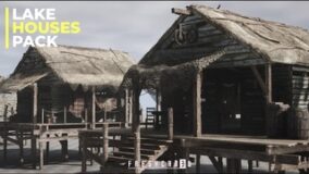 Lake Houses Pack ( Log House, Forest House, Village House ) download