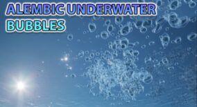 3D Alembic Underwater Bubbles download