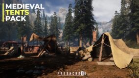 Medieval Tents & Camping Props Pack download