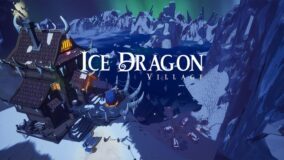 Stylized Ice Dragon Village download