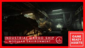 Industrial Cargo Ship download