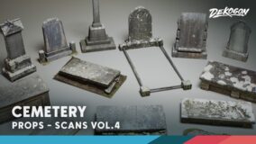Scans VOL.4 – Cemetery (Nanite & Low Poly) download