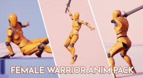 Female Warrior – Anim Pack download