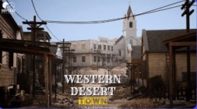 Western Desert Town w/ Construction Tool download