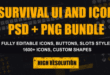 SURVIVAL UI AND ICONS BUNDLE (PNG + PSD) download