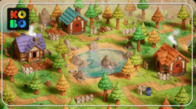 Stylized – Clay Forest Village Pack download