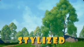 Simple Stylized Forest download