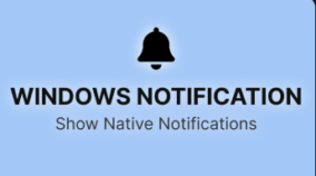 Notification for Windows download