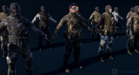 Modular Military Soldier Terrorist Pack download