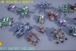 Modular Low Poly Robots download