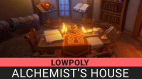 Lowpoly Alchemist’s House download