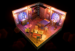 Low Poly Medieval Interior and Constructions download