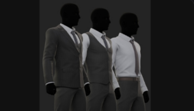 Cloth male classic suit download